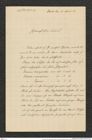 Nachlass Franz Steindachner, Brief von Gustav Schneider (senior) an Franz Steindachner (13.04.1883), Inv.Nr. 461.37, Seite 1